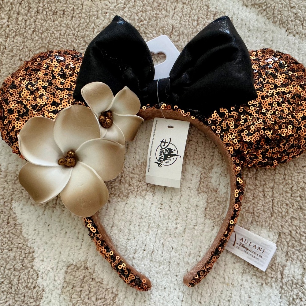 Disney Aulani Minnie Ears- NWT